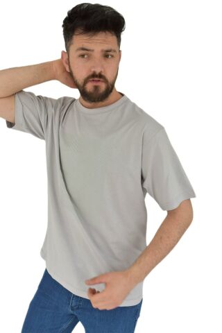 Erkek Baskılı Oversize Tişört 2379 BGL-ST02804