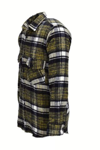 Erkek Çift Cepli Kapaklı Regular Fit Oduncu Gömlek BGL-ST03255