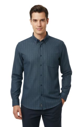 Erkek Büyük Beden Kışlık Uzun Kol Gömlek 33531 BGL-ST04801