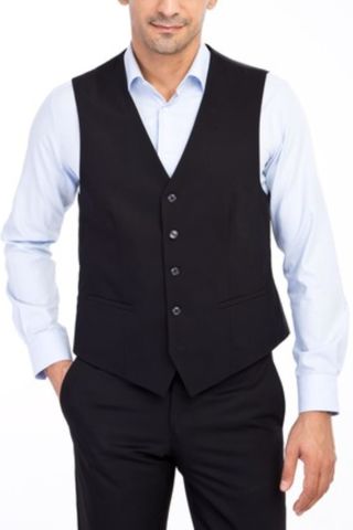 Erkek Takım Elbise Çift Yırtmaç Yelekli Silim Fit BGL-ST01244