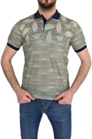 BİGAZZİ ERKEK BASKILI PİKE LYC TSHİRT 3227