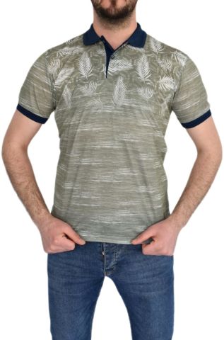 BİGAZZİ ERKEK BASKILI PİKE LYC TSHİRT 3227