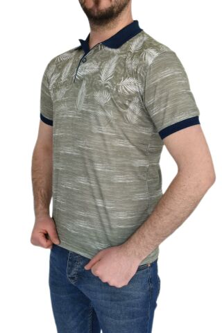 BİGAZZİ ERKEK BASKILI PİKE LYC TSHİRT 3227