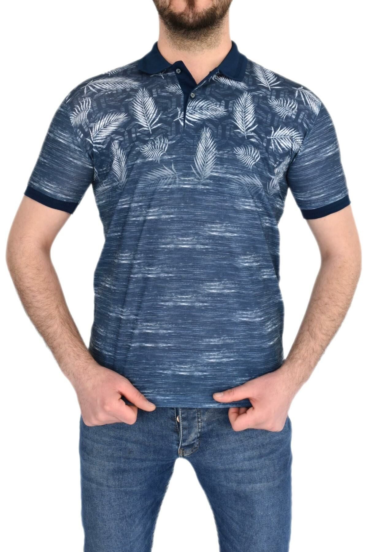 BİGAZZİ ERKEK BASKILI PİKE LYC TSHİRT 3227