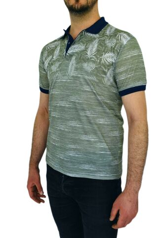 BİGAZZİ ERKEK BASKILI PİKE LYC TSHİRT 3227