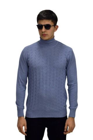 Erkek Spor Balıkçı Yaka Kazak R22507 BGL-ST03177