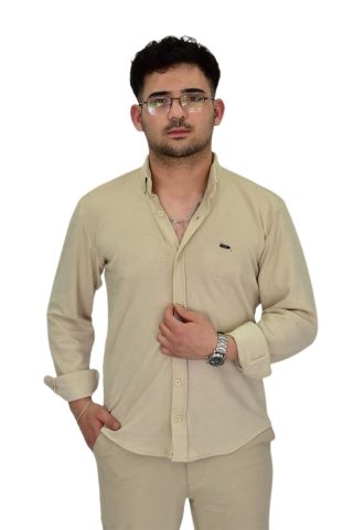 Erkek Likralı Spor Silim Fit Gömlek BGL-ST04333