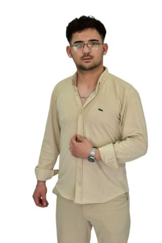 Erkek Likralı Spor Silim Fit Gömlek BGL-ST04333