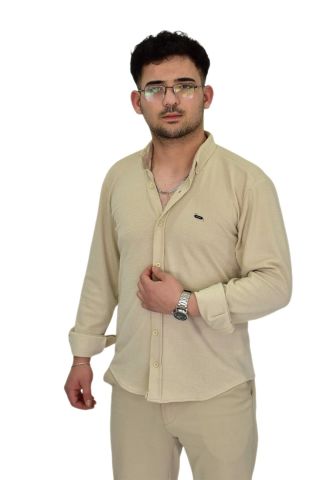 Erkek Likralı Spor Silim Fit Gömlek BGL-ST04333