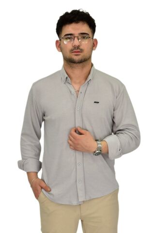 Erkek Likralı Spor Silim Fit Gömlek BGL-ST04333