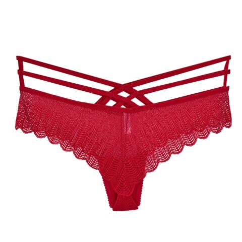 Kadın Ön Güpürlü İp Lastikli  Fantazi Külot 7007 BGL-ST04365