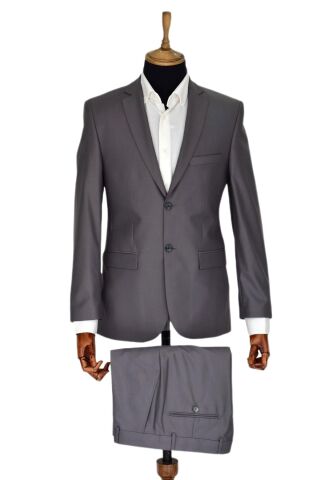 Erkek Gri Takım Elbise Klasik SO-932-935-06