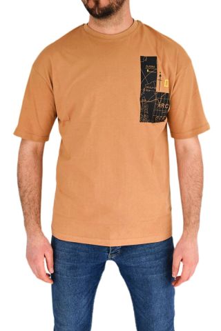 Erkek Oversize Tişört T838 BGL-ST01823