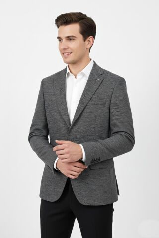 Erkek Tek Spor Ceket Çift Yırtmaçlı BGL-ST04980