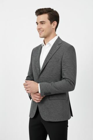 Erkek Tek Spor Ceket Çift Yırtmaçlı BGL-ST04980