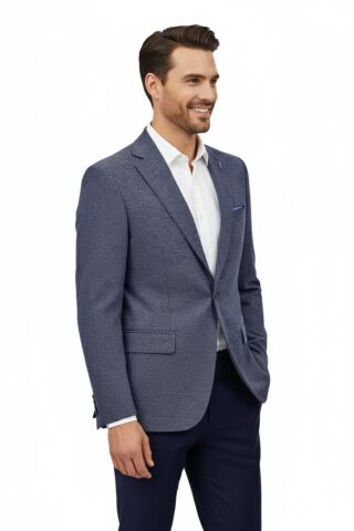 Erkek Tek Spor Ceket Çift Yırtmaçlı BGL-ST04980