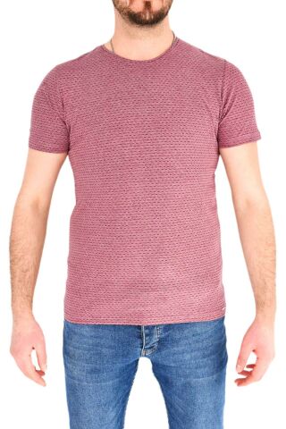 Erkek Sıfır Yaka Tişört T-752 BGL-ST01831