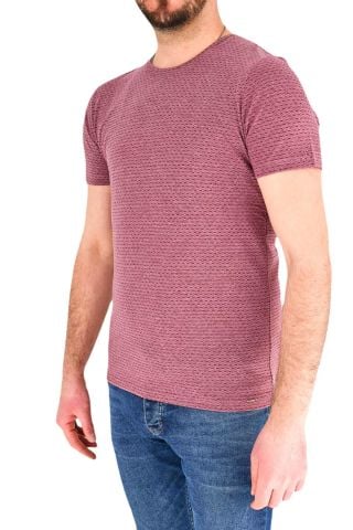 Erkek Sıfır Yaka Tişört T-752 BGL-ST01831