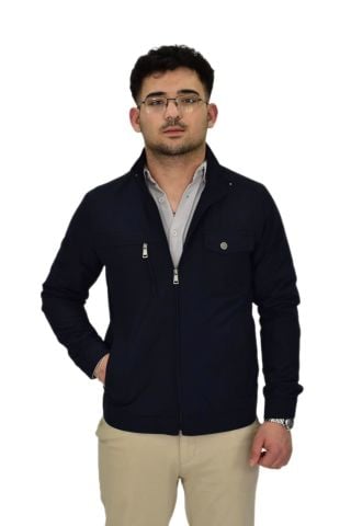 Erkek Mevsimlik Kanvas Spor Mont 8094 BGL-ST04370