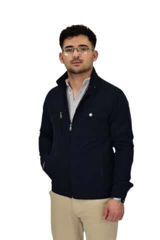 Erkek Mevsimlik Kanvas Spor Mont 8094 BGL-ST04370