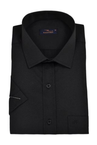 Erkek Büyük Beden Silim Fit Uzun Kol Armürlü Gömlek BGL-ST03068