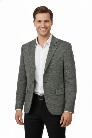 Erkek Tek Spor Ceket Çift Yırtmaçlı BGL-ST04981