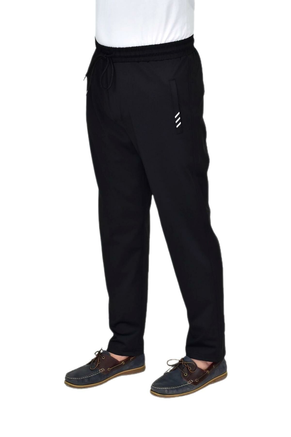 Erkek Rahat Kesim Düz Paça Dalgıç Kumaş Eşofman Altı BGL-ST04612