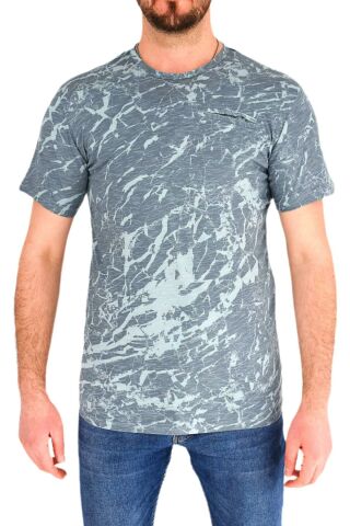 Erkek Sıfır Yaka Tişört T-742 BGL-ST01832