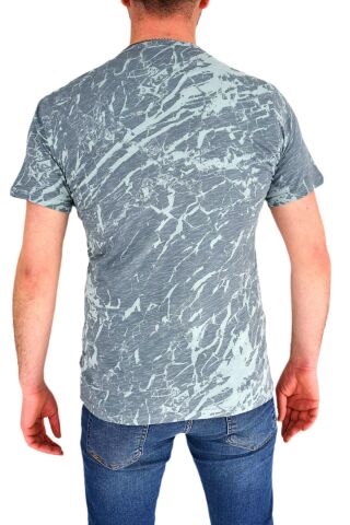 Erkek Sıfır Yaka Tişört T-742 BGL-ST01832