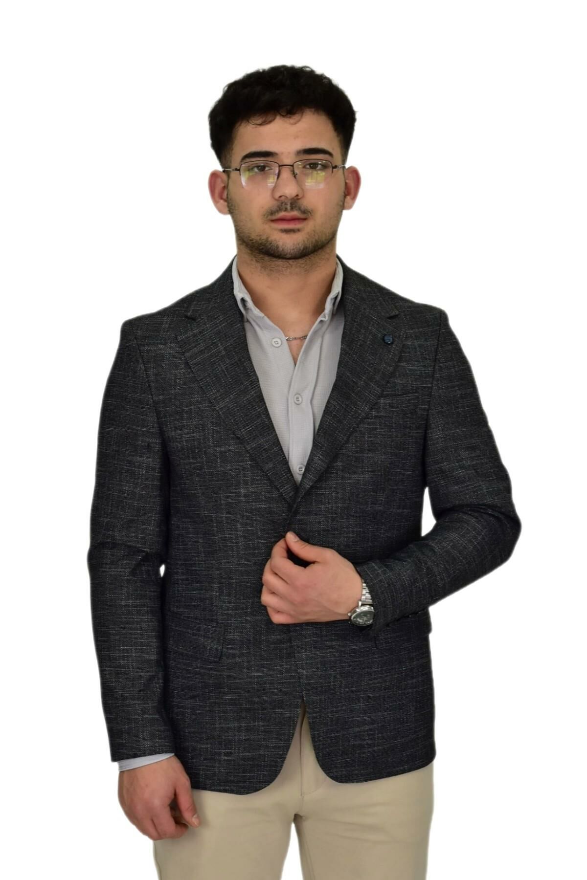 Erkek Tek Spor Ceket 4 Drop BGL-ST04469