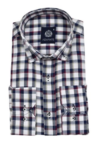 Erkek Ekose Klasik Uzun Kol Gömlek Oxford BGL-ST02988