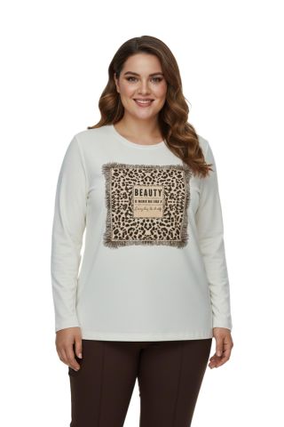 Kadın Pano Baskılı Bluz BGL-ST05072