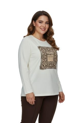 Kadın Pano Baskılı Bluz BGL-ST05072