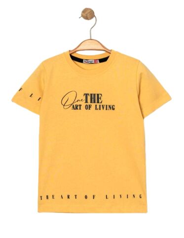 Erkek Çocuk The Art Of Lıvıng Baskılı Tişört BGL-ST04454