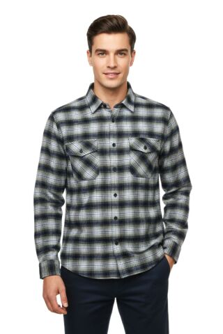 Erkek Kışlık Çift Cep Kapaklı Gömlek BGL-ST04933