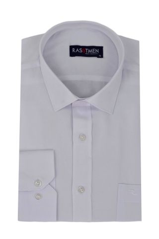 Erkek Klasik Uzun Kollu Armürlü Gömlek BGL-ST03259