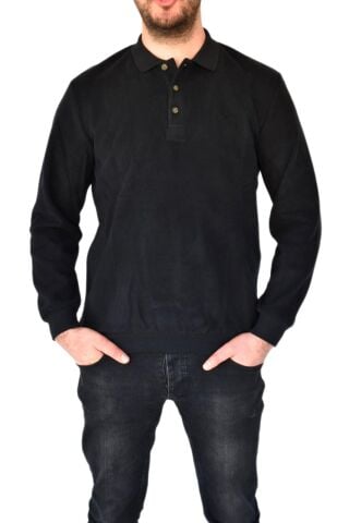 Erkek Büyük Beden Polo Yaka Sweatshirt 2260-BTL BGL-ST02353
