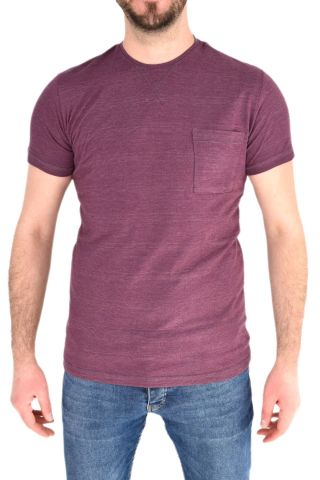 Erkek Sıfır Yaka Cepli Tişört T-865 BGL-ST01837