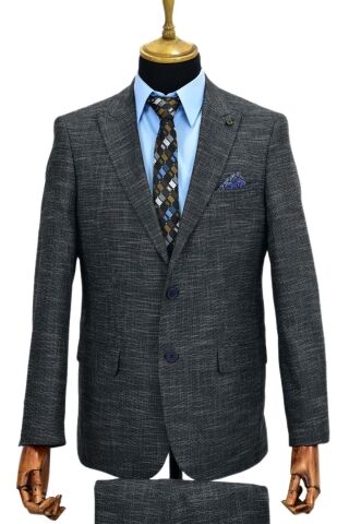 Erkek Kumaş Takım Elbise Çift Yırtmaçlı 777-200 BGL-ST02023