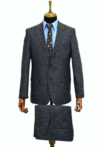 Erkek Kumaş Takım Elbise Çift Yırtmaçlı 777-200 BGL-ST02023