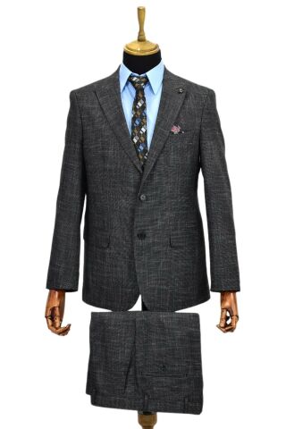 Erkek Kumaş Takım Elbise Çift Yırtmaçlı 777-200 BGL-ST02023