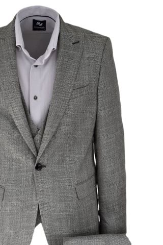 Erkek Hasır Silim Fit Takım Elbise BGL-ST03495