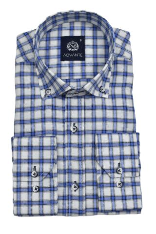 Erkek Ekose Klasik Uzun Kol Gömlek Oxford BGL-ST02989