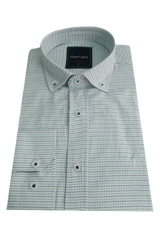 Erkek Gömlek Slim Fitt Puantiyeli Rehalli BGL-ST00803