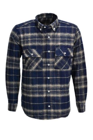 Erkek Çift Cepli Kapaklı Regular Fit Oduncu Gömlek BGL-ST03262