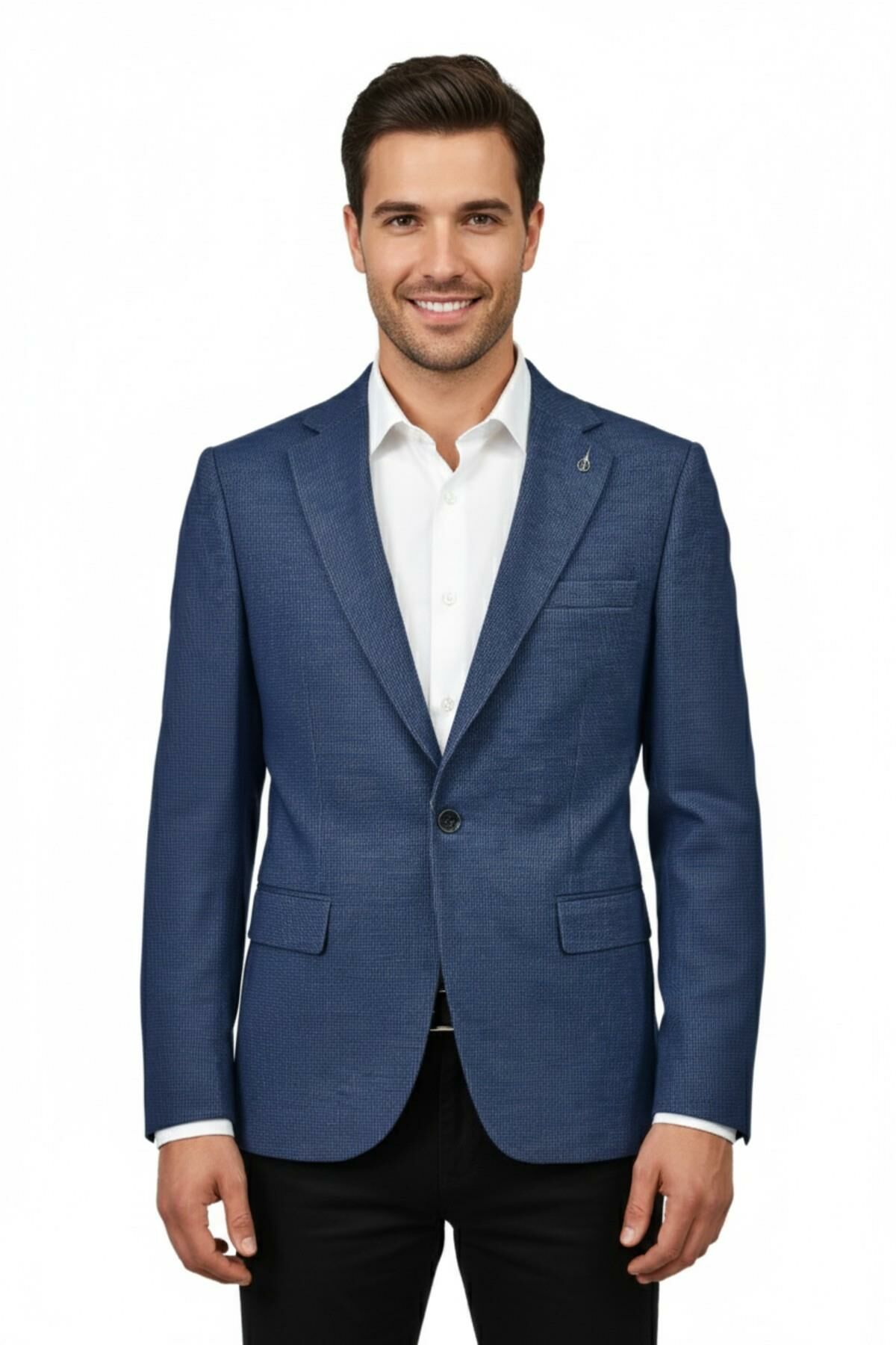 Erkek Tek Spor Ceket Çift Yırtmaçlı BGL-ST04982