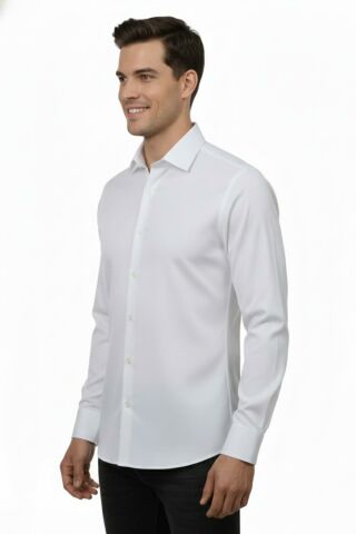 Erkek Slim Fitt Uzun Kol Gömlek 2427 BGL-ST04809