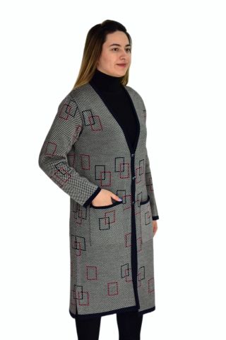 Kadın Triko Uzun Hırka UC1574 BGL-ST03457