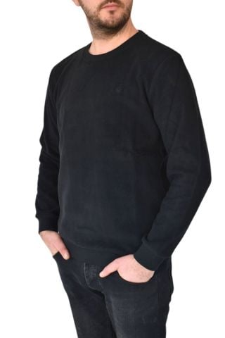 Erkek Büyük Beden Sıfır Yaka Sweatshirt 2268-BTL  BGL-ST02355