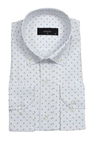 Erkek Puantiyeli Klasik Uzun Kol Gömlek BGL-ST02991